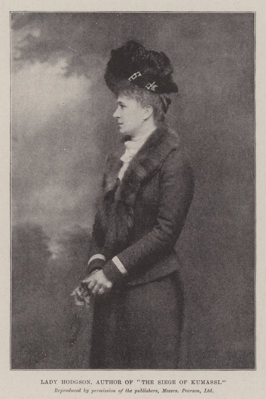 Lady Hodgson, autora do cerco de Kumassi de English Photographer