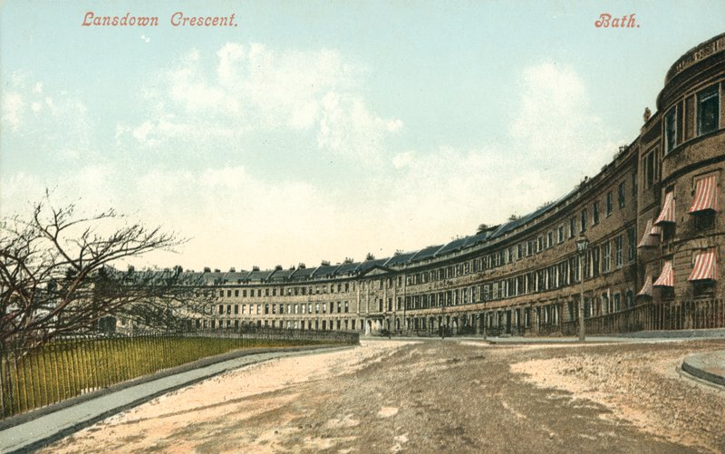 Lansdown Crescent, Bath, Somerset (foto) de English Photographer