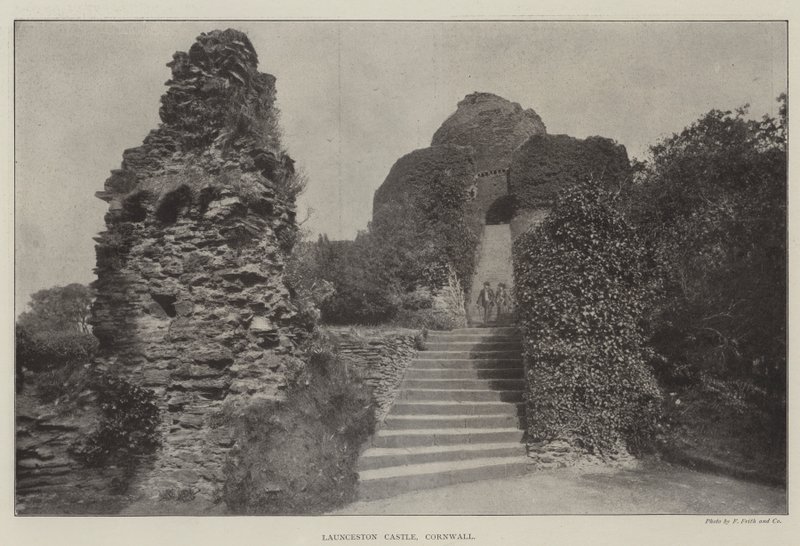 Launceston Castle, Cornwall de English Photographer