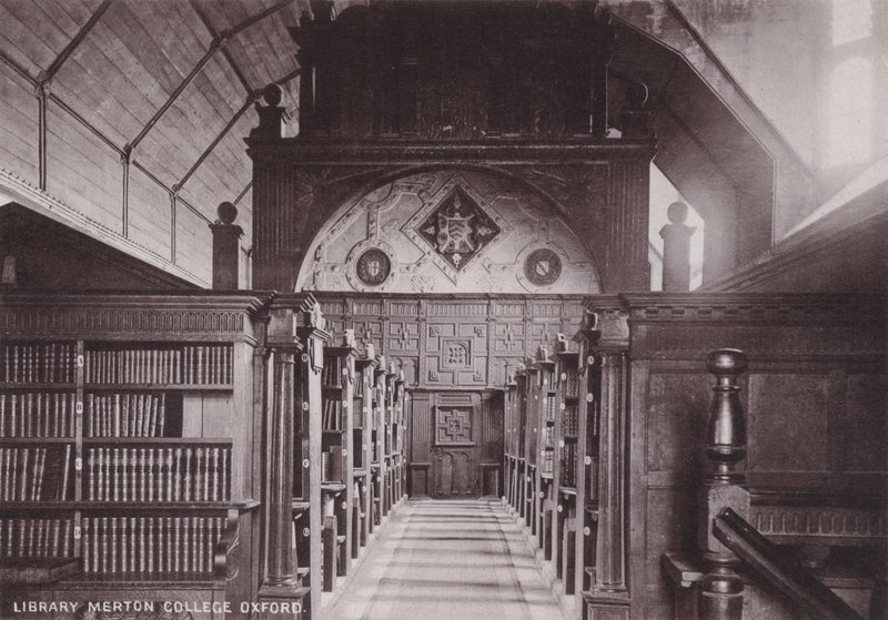 Biblioteca Merton College Oxford de English Photographer