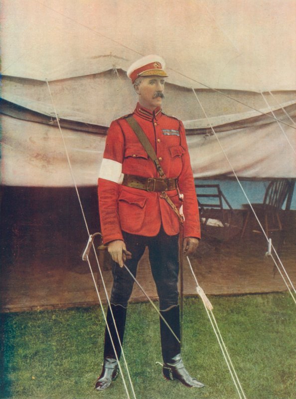 Tenente-General Sir William Gatacre, Comandante da 3ª Divisão, Força de Campo da África do Sul. No Uniforme de Serviço de Campo do General Officer de English Photographer