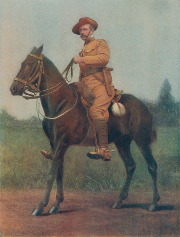 Tenente-Coronel EC Bethune. Comandando a Infantaria Montada de Bethune de English Photographer