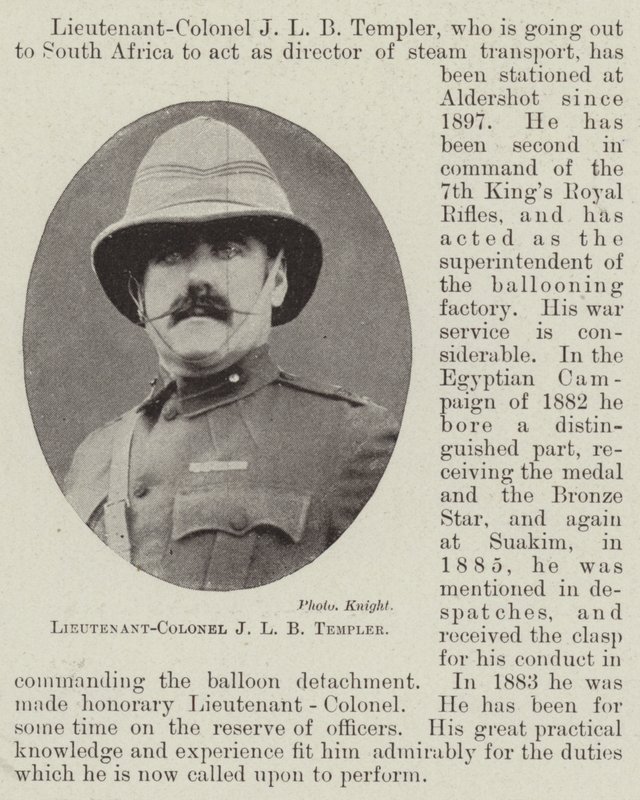 Tenente-Coronel JLB Templer de English Photographer