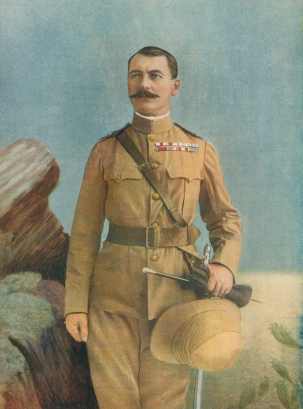 Tenente-General Sir HML Rundle, Comandante da 8ª Divisão, Força de Campo da África do Sul de English Photographer