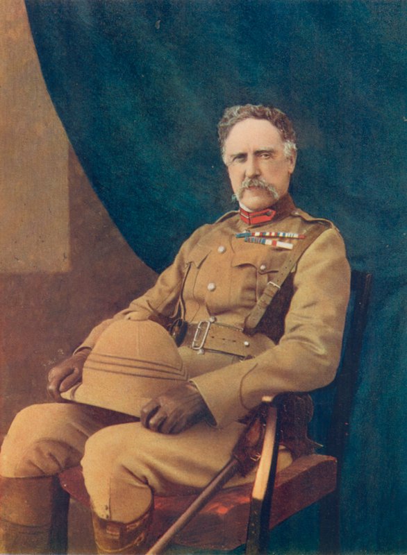 Tenente-General, o Exmo. NG Lyttelton. Comandando a Quarta Brigada na África do Sul de English Photographer