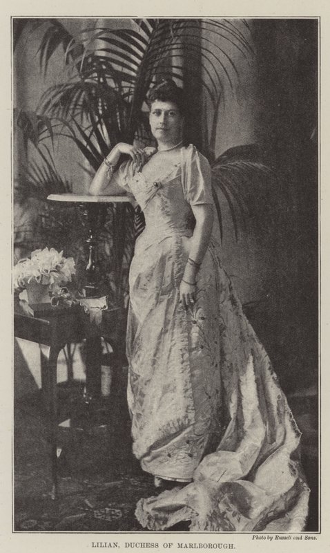 Lilian, duquesa de Marlborough de English Photographer
