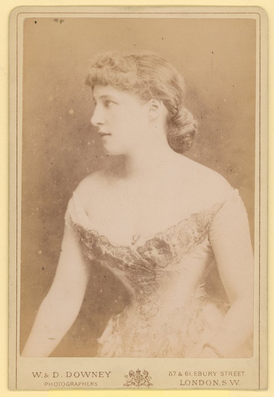 Lillie Langtry, atriz, fotografia de English Photographer