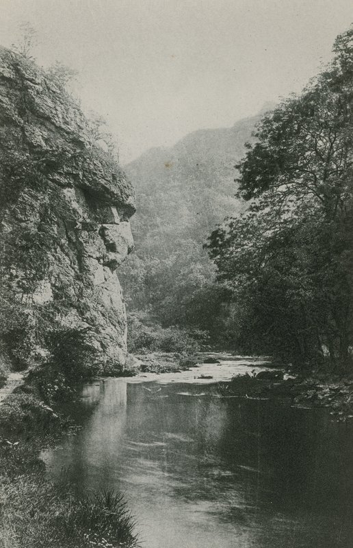 Leões Face Rock, Dovedale de English Photographer