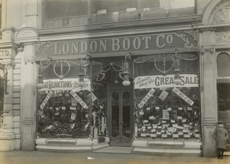 Empresa de botas de Londres de English Photographer