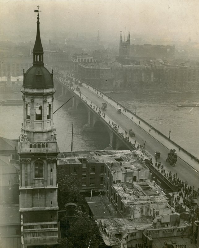 Ponte de Londres, 18 de agosto de 1920 de English Photographer