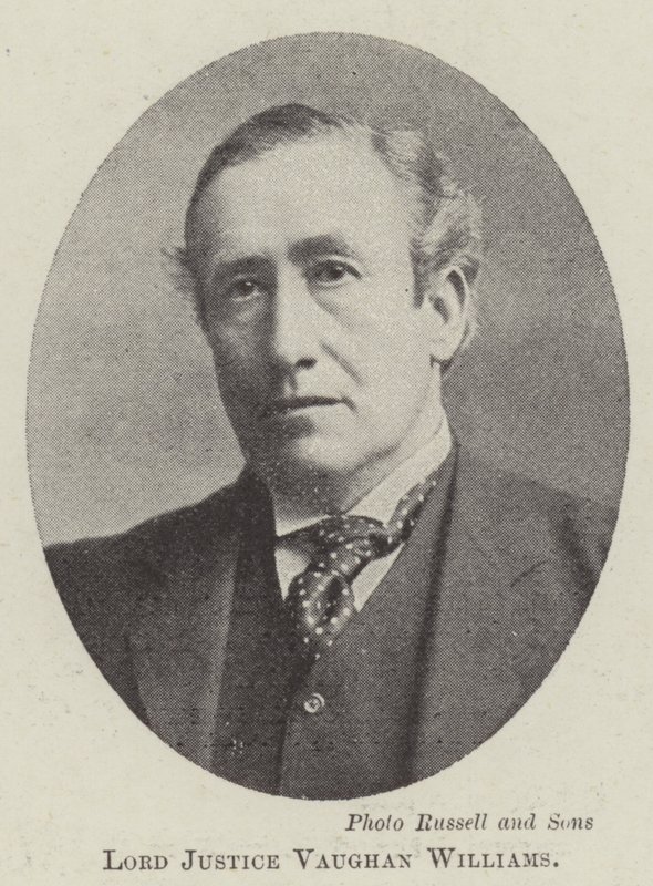 Lord Justice Vaughan Williams de English Photographer