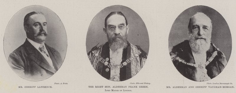 Lord Mayor e Sheriffs de English Photographer