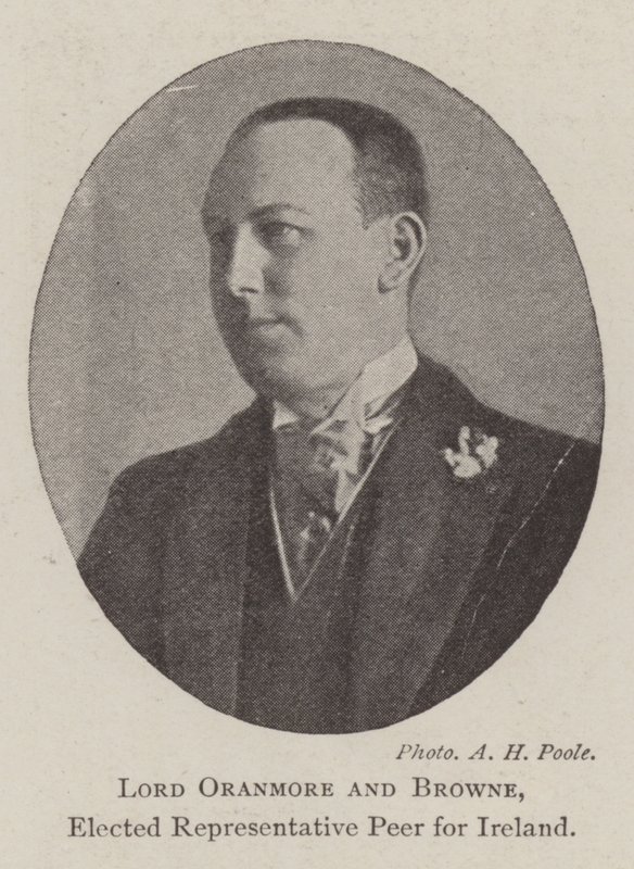 Lord Oranmore e Browne, representante eleito para a Irlanda de English Photographer