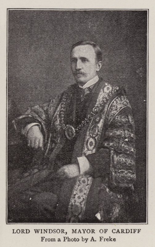 Lord Windsor, prefeito de Cardiff de English Photographer