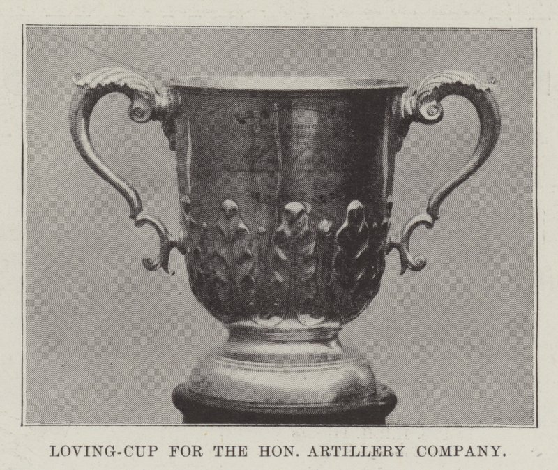 Taça de Amor para a Honorável Empresa de Artilharia de English Photographer