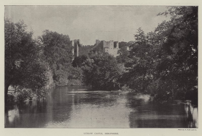 Castelo de Ludlow, Shropshire de English Photographer