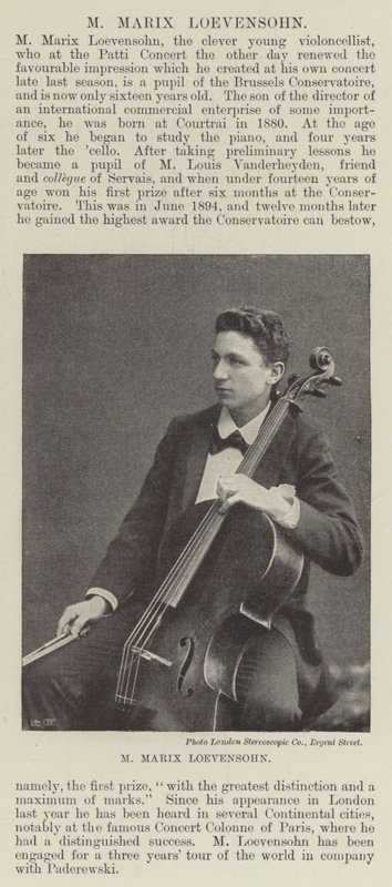 M Marix Loevensohn de English Photographer