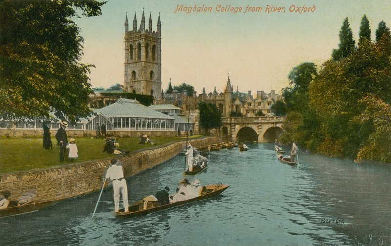 Magdalen College, Oxford, do rio de English Photographer