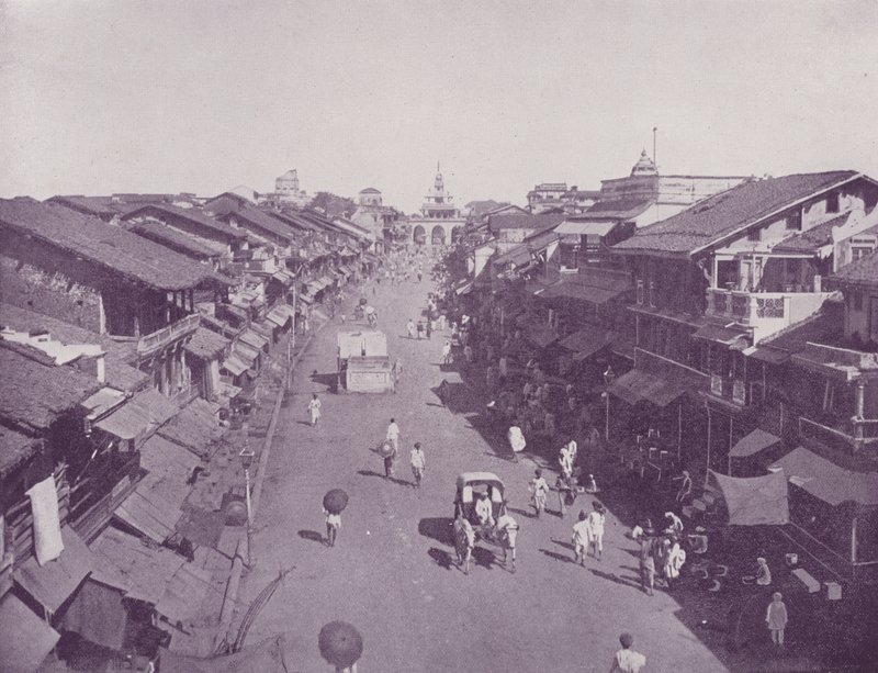 Main Street, Baroda de English Photographer