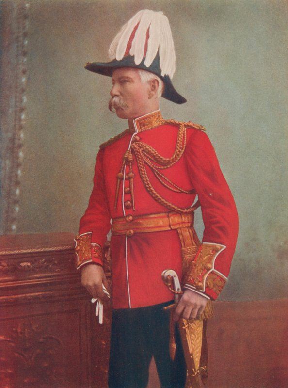 Major-General GH Marshall, Comandante da Artilharia Real, Força de Campo da África do Sul de English Photographer