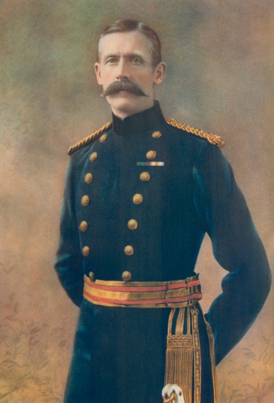 Major-General GT Pretyman. Comandante Militar, Bloemfontein de English Photographer