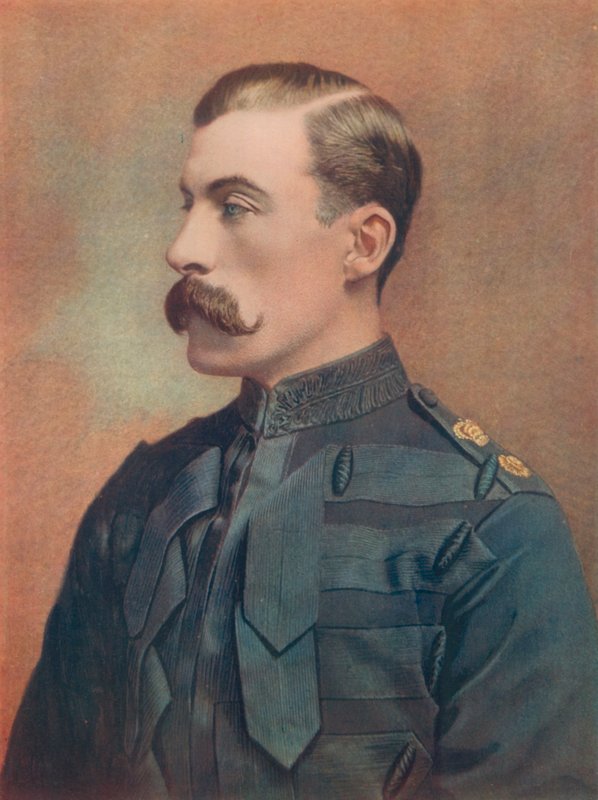 Major-General JF Brocklehurst. Comandando a Segunda Brigada de Cavalaria, Força de Campo de Natal de English Photographer