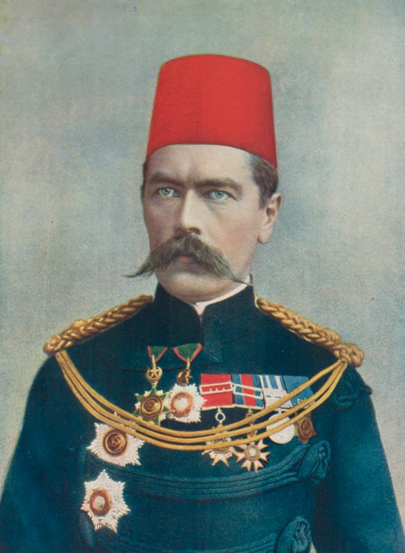 Major-General Lord Kitchener de Cartum. Chefe do Estado Maior da Força de Campo da África do Sul de English Photographer