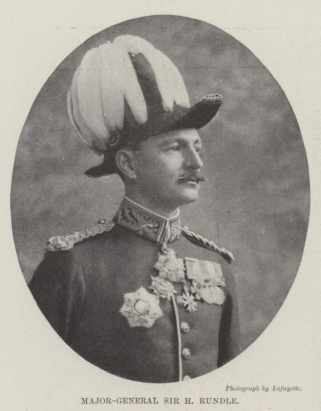 Major-General Sir H Rundle de English Photographer