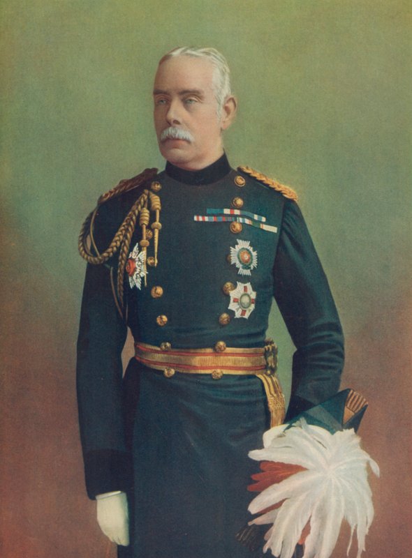 Major-General Sir JC McNeill. Equerry para HM a rainha de English Photographer