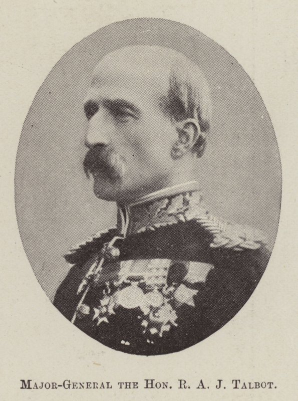 Major-General o Honorável RAJ Talbot de English Photographer
