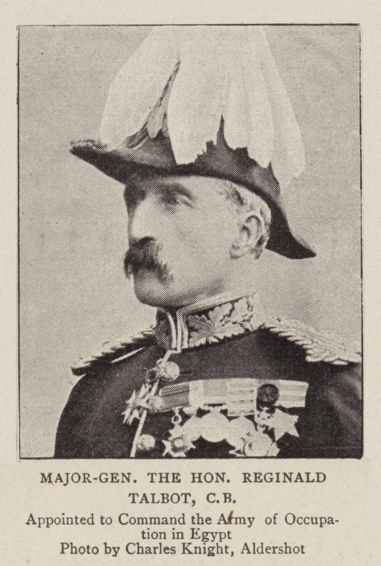 Major-General o honorável Reginald Talbot, CB de English Photographer