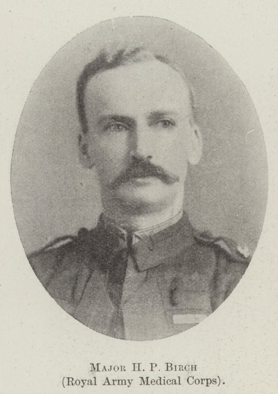 Major HP Birch, Corpo Médico do Exército Real de English Photographer