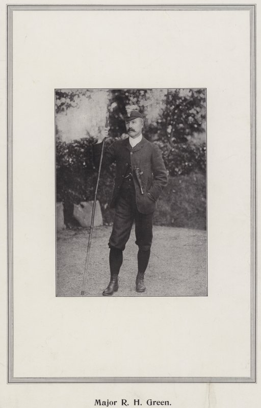 Major RH Green de English Photographer