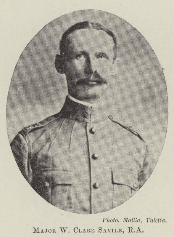 Major W Clare Savile, RA de English Photographer