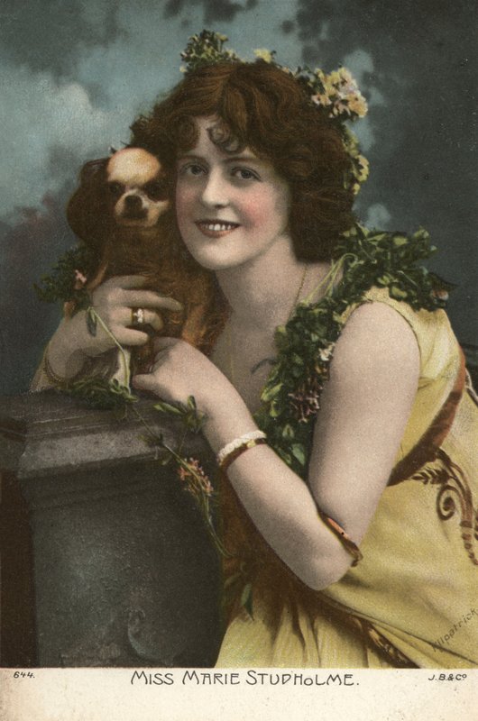 Marie Studholme (foto colorida) de English Photographer