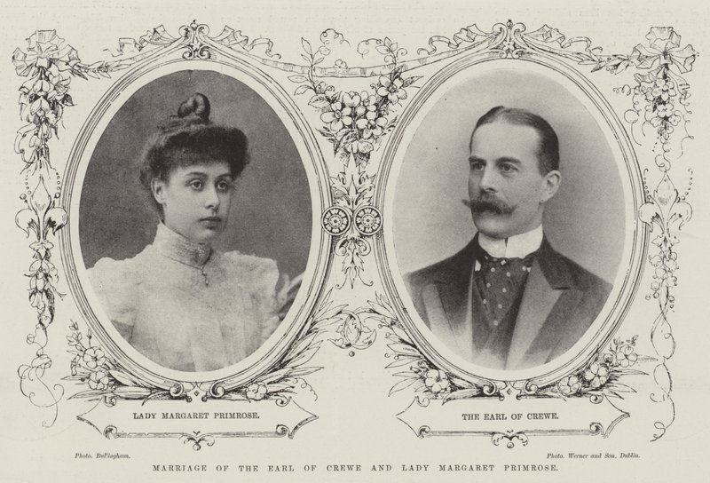 Casamento do Conde de Crewe e Lady Margaret Primrose de English Photographer