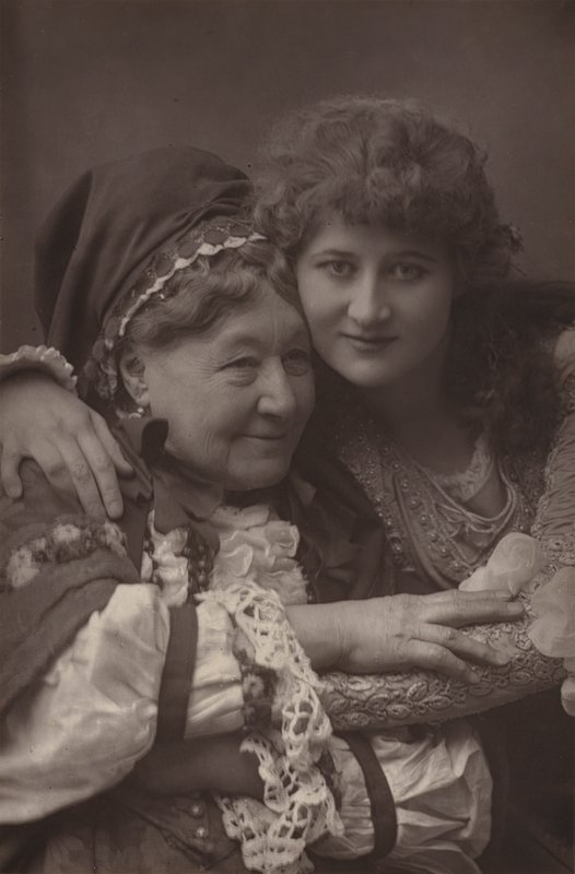 Mary Anderson e a Sra. Stirling de English Photographer
