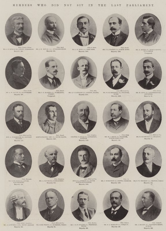 Membros que não sentaram no Último Parlamento de English Photographer