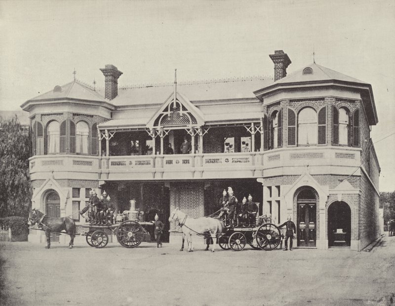Estação metropolitana de bombeiros, Adelaide de English Photographer