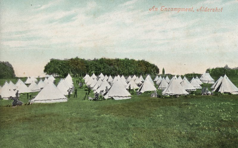 Acampamento Militar, Aldershot, Hampshire (foto) de English Photographer