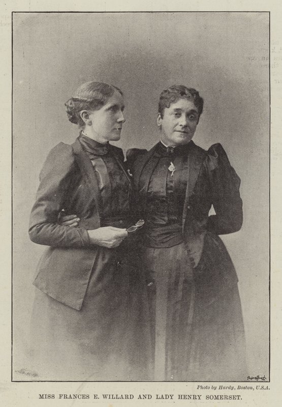 Miss Frances E Willard e Lady Henry Somerset de English Photographer