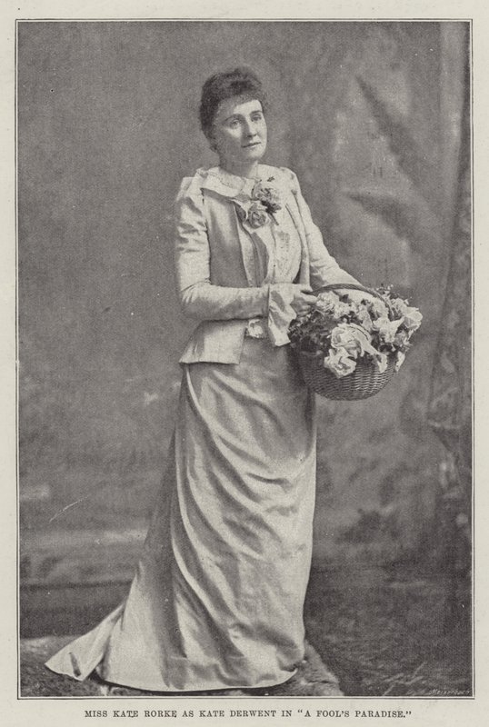 Miss Kate Rorke como Kate Derwent em A Fools Paradise de English Photographer