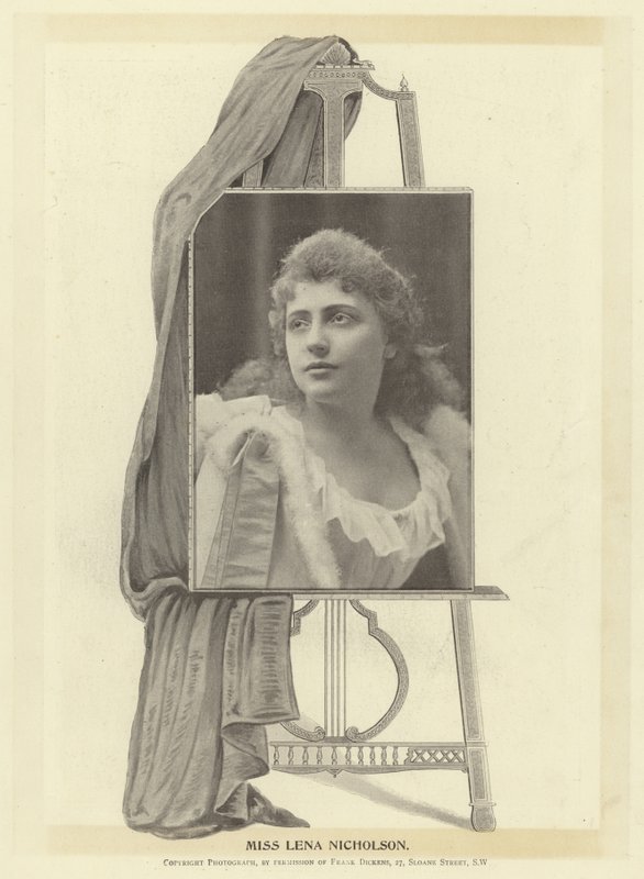 Miss Lena Nicholson de English Photographer