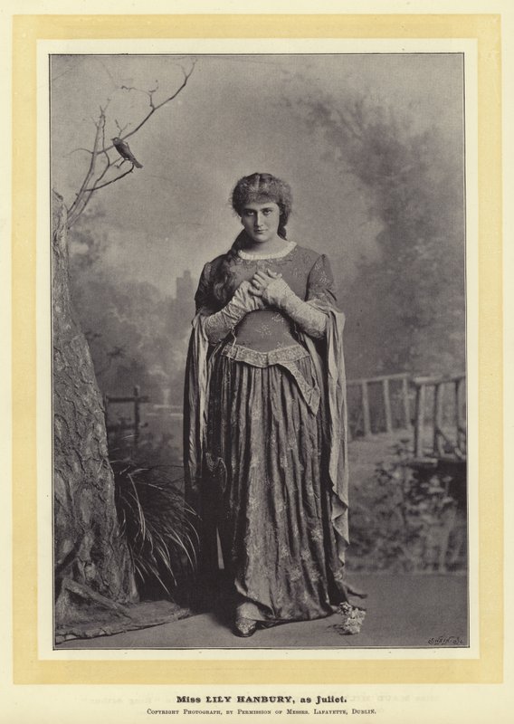 Miss Lily Hanbury, como Juliet de English Photographer