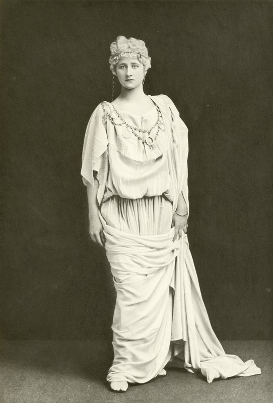 Miss Mary Anderson como Hermione (gravura) de English Photographer