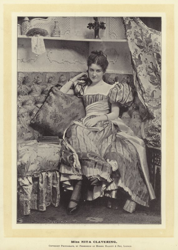 Miss Nita Clavering de English Photographer