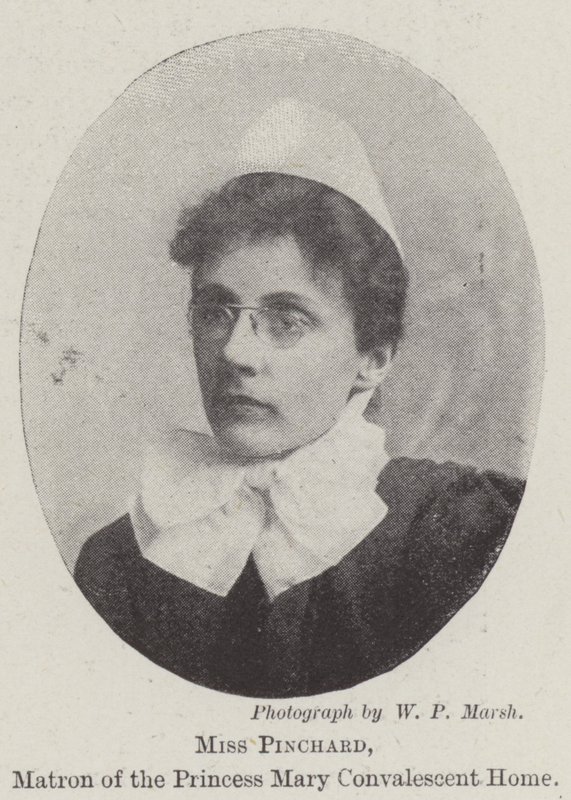 Senhorita Pinchard, a matrona da princesa Mary Convalescent Home de English Photographer