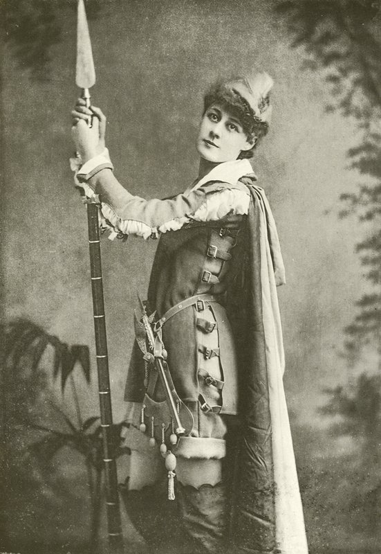 Senhorita Violet Vanbrugh como Rosalind (gravura) de English Photographer