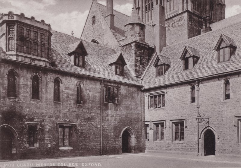 Faculdade Mob Merton Quadrangle, Oxford de English Photographer