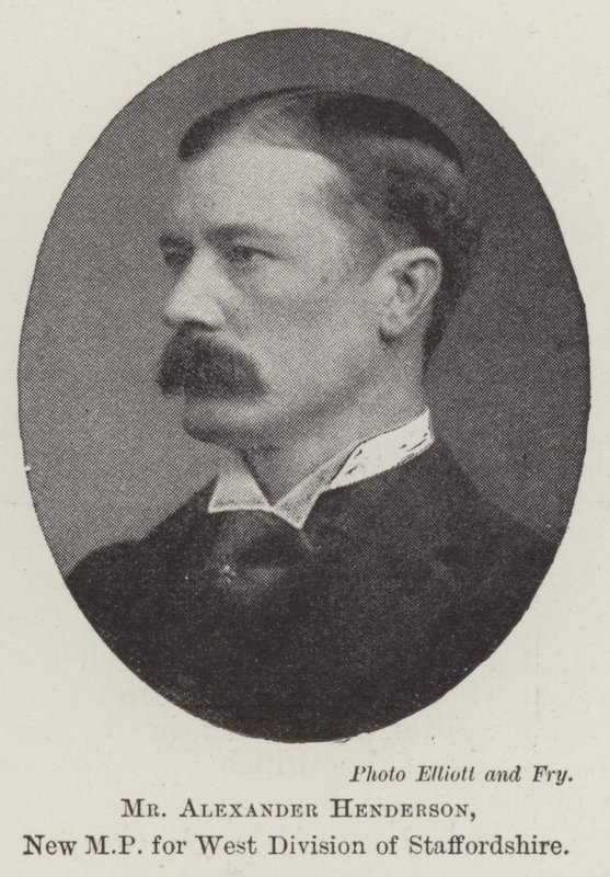 Sr. Alexander Henderson, novo parlamentar da Divisão Oeste de Staffordshire de English Photographer